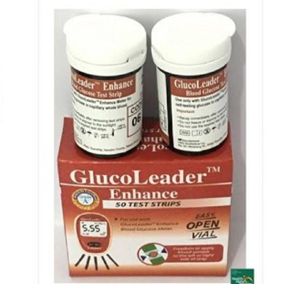 GlucoLeader Enhance 25 Test Strips